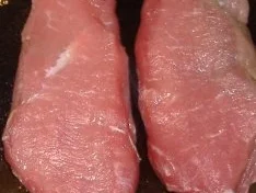 Kalbsschnitte mit Gewürzbutter und Lauch - Rezept - Bild Nr. 5