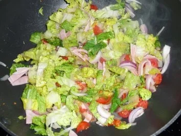 Romanasalat gebraten.... - Rezept - Bild Nr. 5