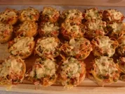 Spagetti-Muffins - Rezept