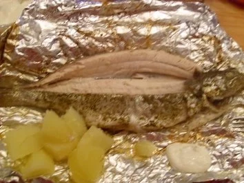 Folienforelle für Grill und Bachofen!!! - Rezept