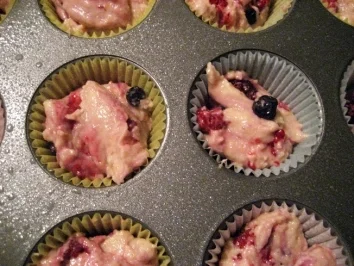 Rezept: Muffins: Beerenmuffins Muffins: Beerenmuffins - Rezept