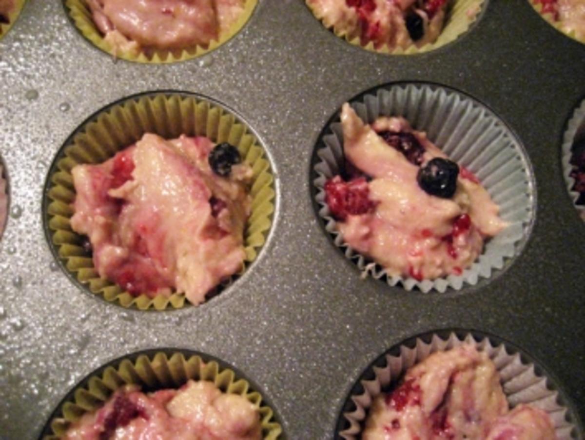 Bilder für Muffins: Beerenmuffins - Rezept