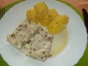 Alaska- Seelachs mit Schnttlauchkartoffel - Rezept