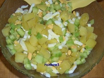 Salat: Kartoffel-Gurken-Salat mit Joghurtdressing - Rezept - Bild Nr. 7