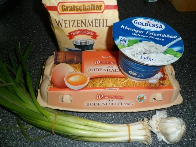 Hüttenkäse Bratlinge - Rezept - Bild Nr. 2