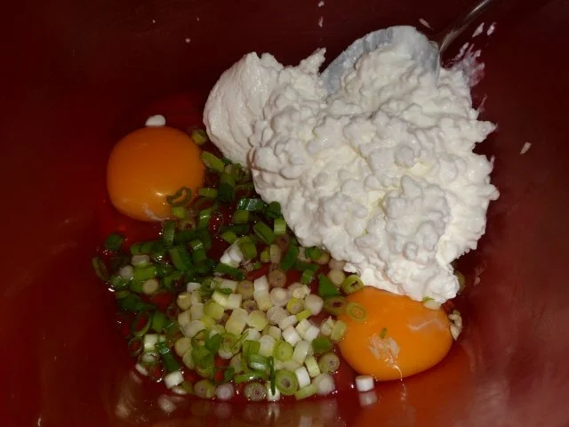 Hüttenkäse Bratlinge - Rezept - Bild Nr. 3