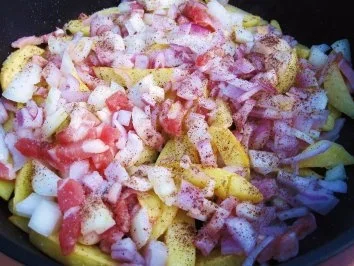 Bratkartoffeln aus rohen Kartoffeln ... - Rezept - Bild Nr. 4