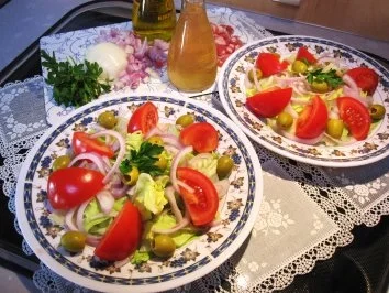 Bunter Eisbergsalat - Rezept - Bild Nr. 2