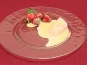 Erdbeer-Eis mit Mostrich (Arved Birnbaum) - Rezept