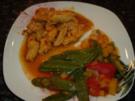 Hähnchenstreifen in Weißweinsoße - Rezept