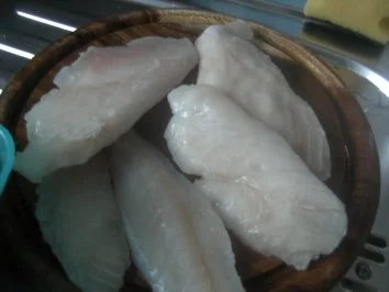 (  Fisch )  Steinbuttfilet  auf  Mangoldgemüse und - Rezept - Bild Nr. 5