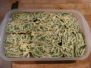 Rezept: NUDELN /Nudelroulade Spinat Ricotta NUDELN /Nudelroulade Spinat Ricotta - Rezept