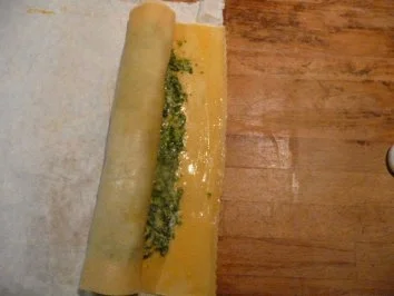 Rezept: NUDELN /Nudelroulade Spinat Ricotta Bild Nr. 3 NUDELN /Nudelroulade Spinat Ricotta - Rezept - Bild Nr. 3
