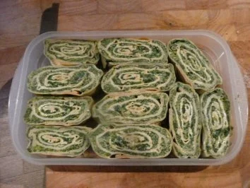 Rezept: NUDELN /Nudelroulade Spinat Ricotta Bild Nr. 6 NUDELN /Nudelroulade Spinat Ricotta - Rezept - Bild Nr. 6