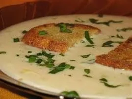 Rezept: Knoblauchcremesuppe Knoblauchcremesuppe - Rezept