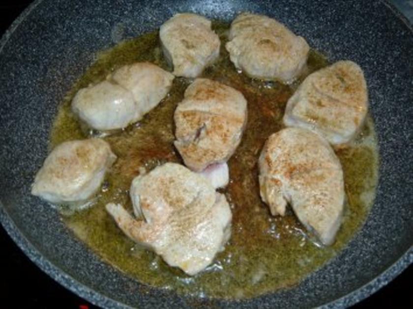 Geflügel Puten Minutensteaks in Currysoße - schnell &amp; einfach - von ...