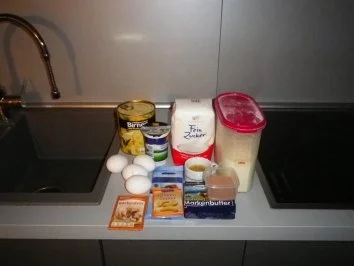 Rezept: Birnen - Sahne - Kuchen Bild Nr. 4 Birnen - Sahne - Kuchen - Rezept - Bild Nr. 4