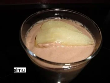 Schoko-Birnen-Creme - Rezept - Bild Nr. 2