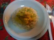 Zwergi's Kabeljau - Apfel - Curry - Reis - Rezept
