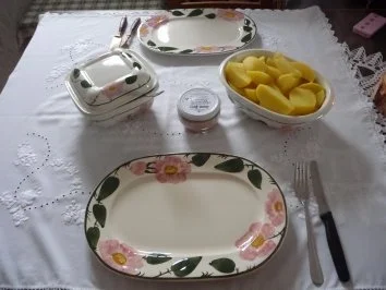 Schmalhans-Küchenmeister : Kartoffeln und Quark - Rezept - Bild Nr. 3