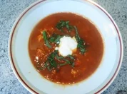 Tomaten-Graupensuppe - Rezept