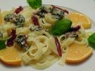 Tagliatelle mit Petersilien-Mandel Pesto - Rezept