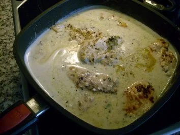 Kräuter-Sahne-Hähnchen>> - Rezept - Bild Nr. 5