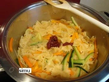 Rezept: Beschwipste Nudeln Bild Nr. 5 Beschwipste Nudeln - Rezept - Bild Nr. 5