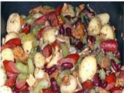 Schmorgurken Pilz Pfanne - Rezept