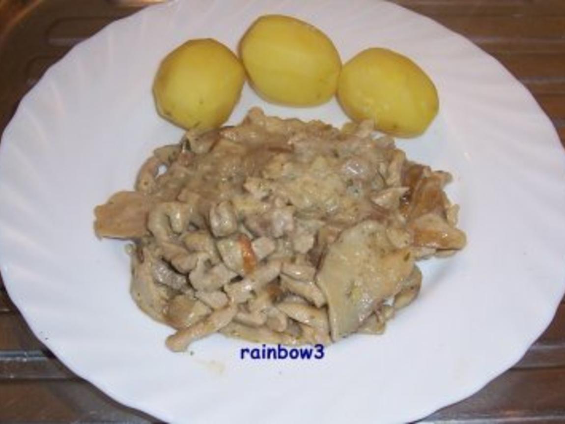 Kochen: Schweine-Geschnetzeltes mit Steinpilzen - Rezept - kochbar.de