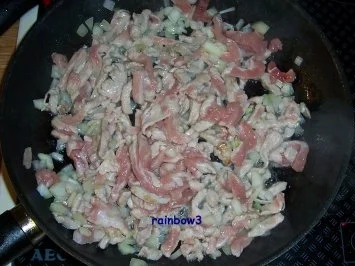 Kochen: Schweine-Geschnetzeltes mit Steinpilzen - Rezept - Bild Nr. 2