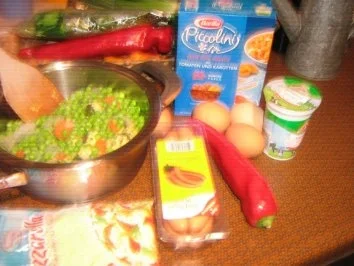 Bunter Gemüse - Nudelauflauf - Konfetti - Rezept - Bild Nr. 2