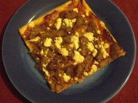 Blätterteig mit Gyros - Rezept