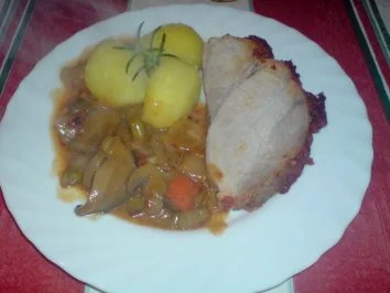Rezept: Schweinebraten, pikant Schweinebraten, pikant - Rezept