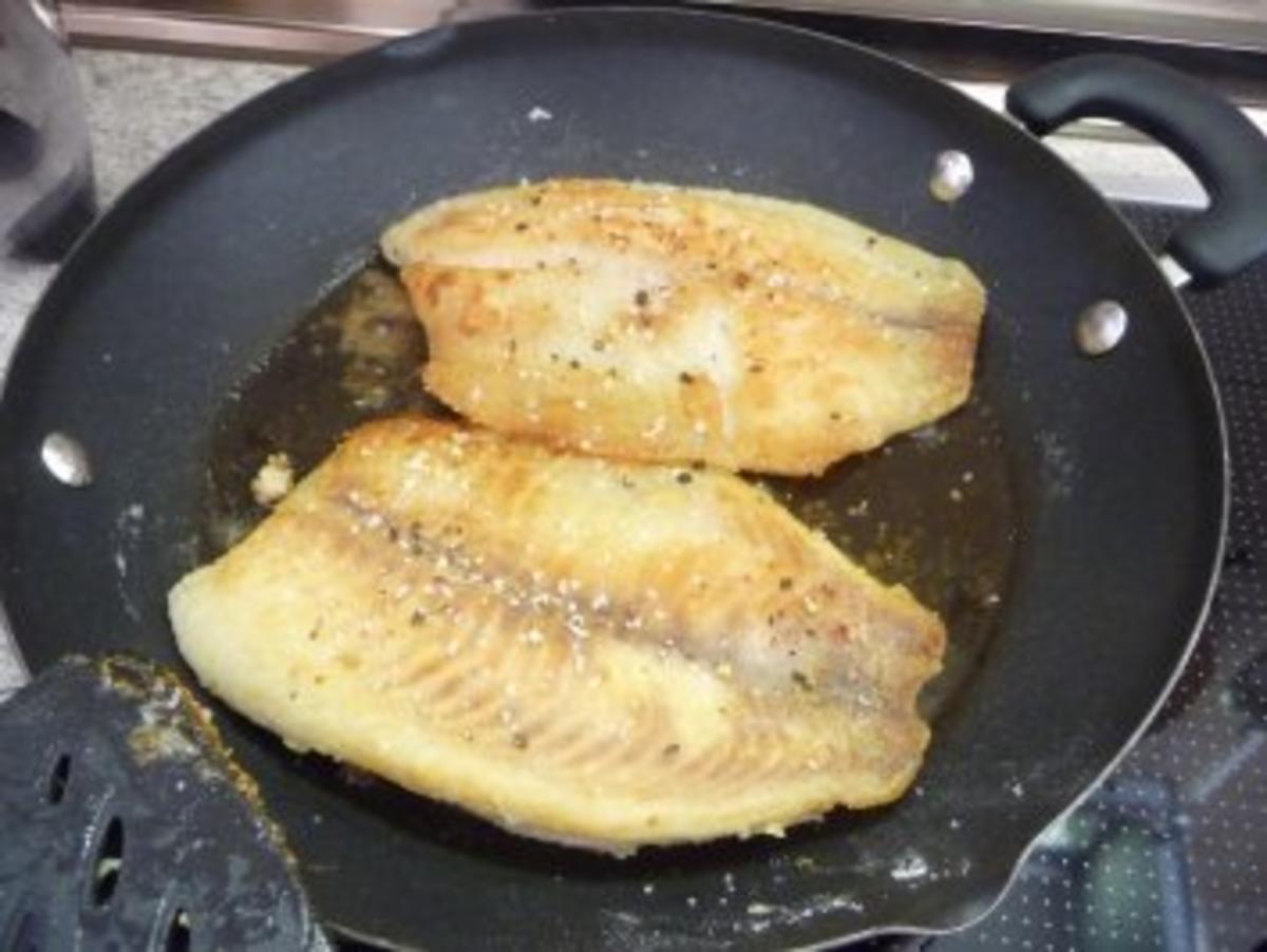 Fisch : Tilapia mit Bratkartoffeln - Rezept - Bild Nr. 6