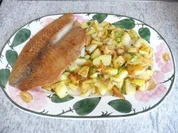 Fisch : Tilapia mit Bratkartoffeln - Rezept