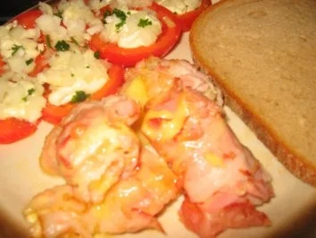 Brotzeit: Bacon-Käse-Röllchen - Rezept