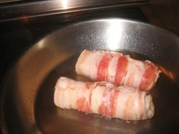 Brotzeit: Bacon-Käse-Röllchen - Rezept - Bild Nr. 4