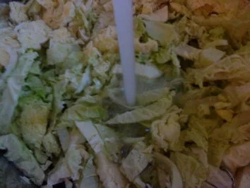 Rezept: Zwergi's Kabeljaufilet an Wirsing - Kartoffel - Gemuese Bild Nr. 2 Zwergi's Kabeljaufilet an Wirsing - Kartoffel - Gemuese - Rezept - Bild Nr. 2