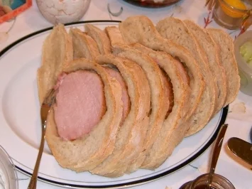 Kasseler in Ciabatta-Teig - Rezept