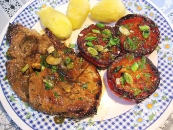 Chuletas de Pierna Cordero ... - Rezept