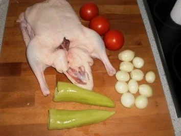 Rezept: Entenbraten mit Zwiebeln im Bratschlauch Bild Nr. 2 Entenbraten mit Zwiebeln im Bratschlauch - Rezept - Bild Nr. 2