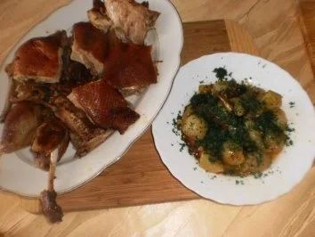 Rezept: Entenbraten mit Zwiebeln im Bratschlauch Bild Nr. 8 Entenbraten mit Zwiebeln im Bratschlauch - Rezept - Bild Nr. 8