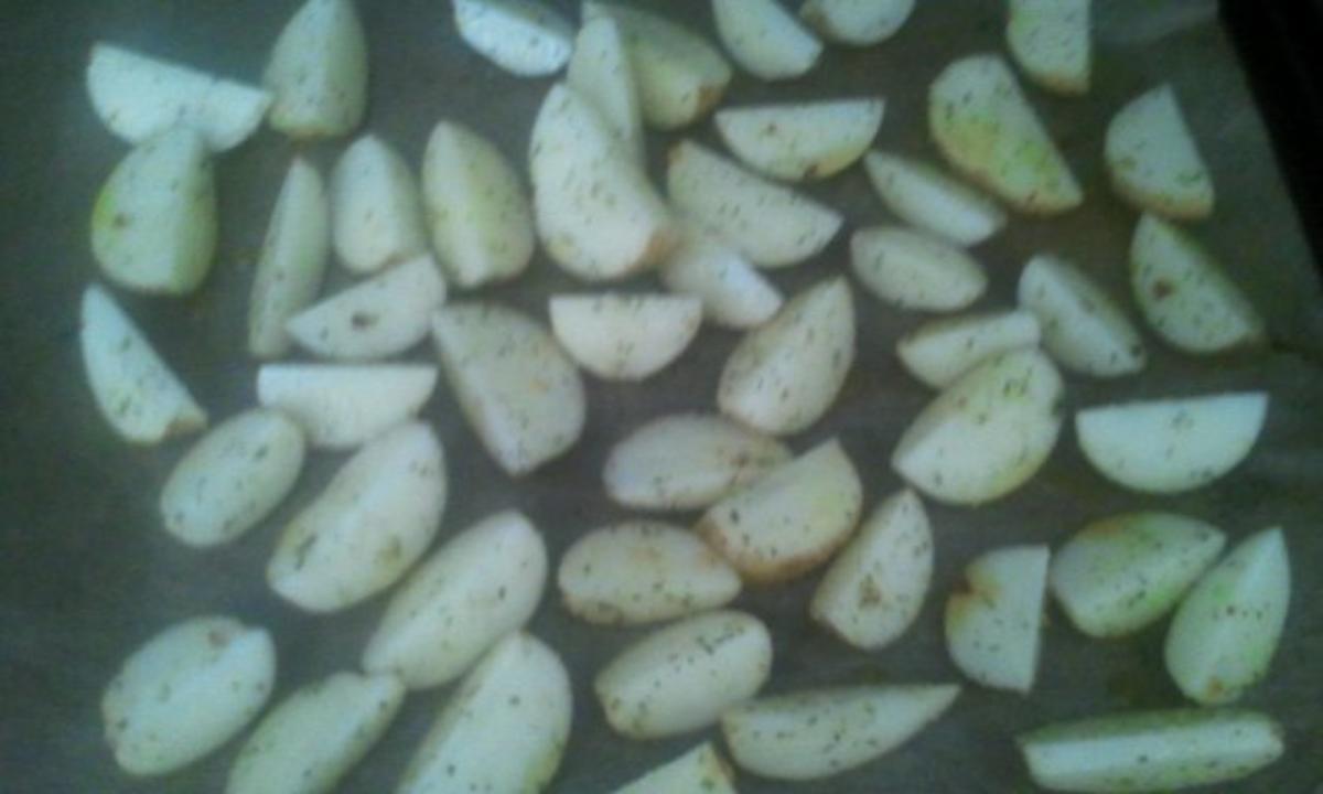 Kartoffelspalten Pikant mit Kräutern - Rezept - Bild Nr. 4