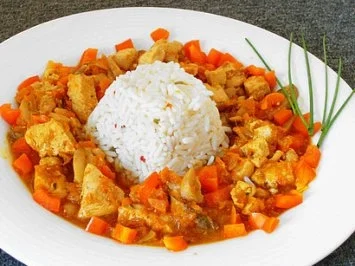 Rezept: Scharfes Putengulasch Scharfes Putengulasch - Rezept