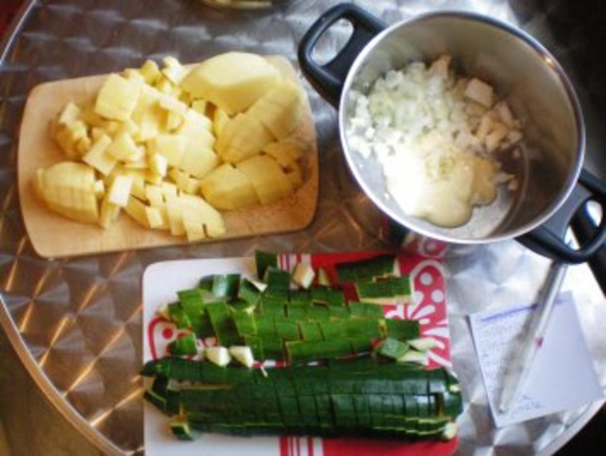 Zuccini-Kartoffelcreme-Suppe - Rezept - Bild Nr. 3