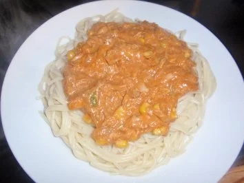 Thunfischpasta  -  mit Bildern - Rezept