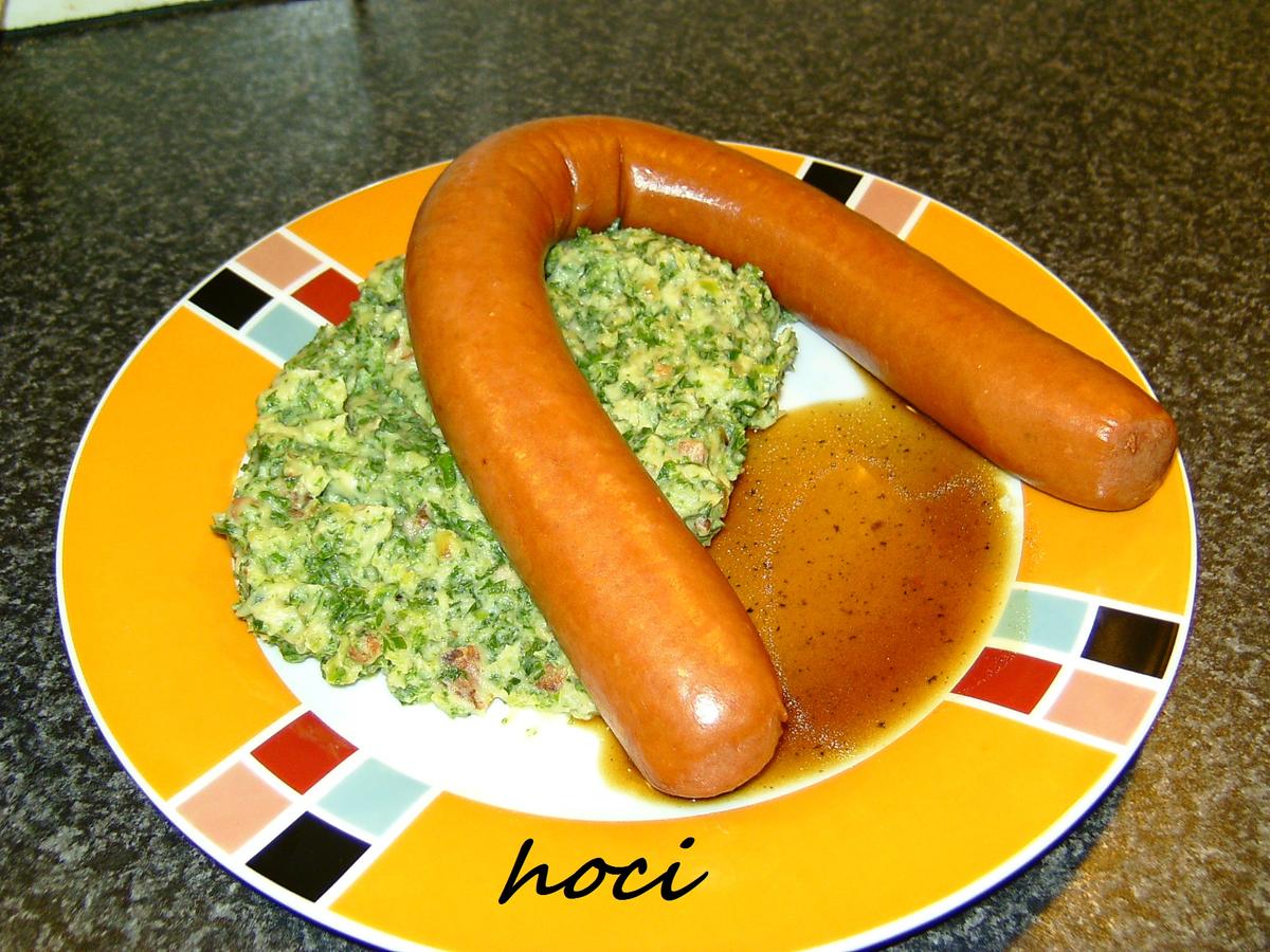 BOERENKOOLSTAMPPOT MET ROOKWORST - Rezept - Bild Nr. 5