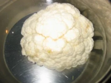 Rezept: Blumenkohl mit Kräutersoße Bild Nr. 3 Blumenkohl mit Kräutersoße - Rezept - Bild Nr. 3