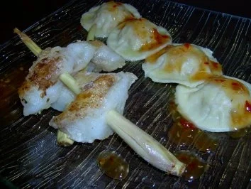 Rezept: Asiatische Teigtäschli & Seeteufelmedaillons Asiatische Teigtäschli & Seeteufelmedaillons - Rezept